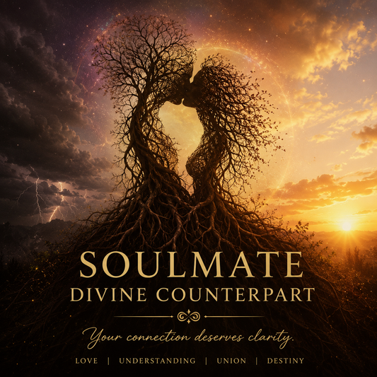 A. Soulmate/Divine Counterpart-(30Mins Pre-recorded) Your connection deserves clarity.