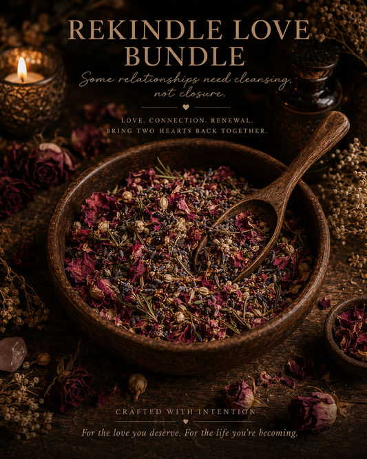 B. Rekindle Love Bundle- Some relationships need cleansing, not closure.