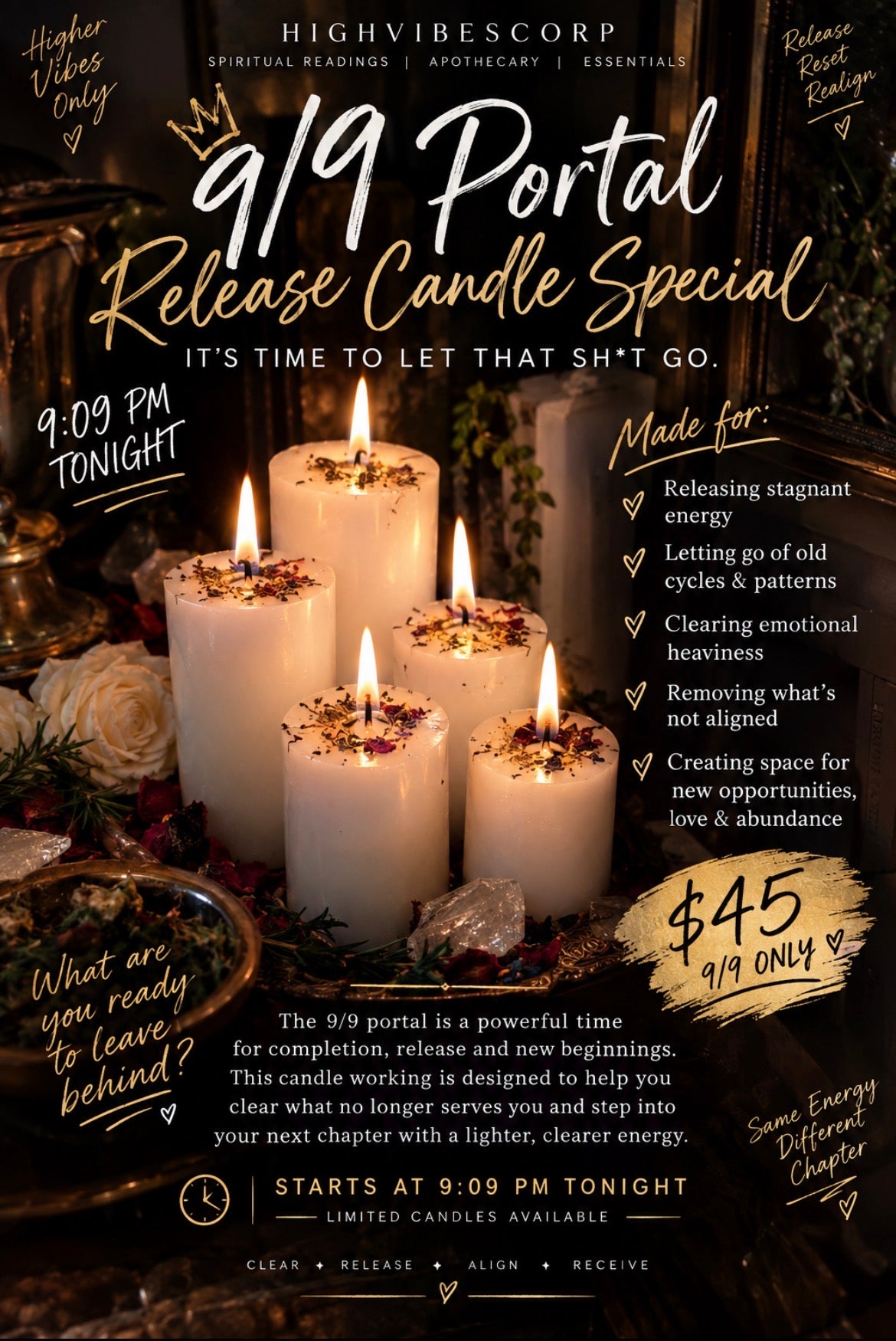 A. 9/9 RELEASE CANDLE SPECIAL 🕯️