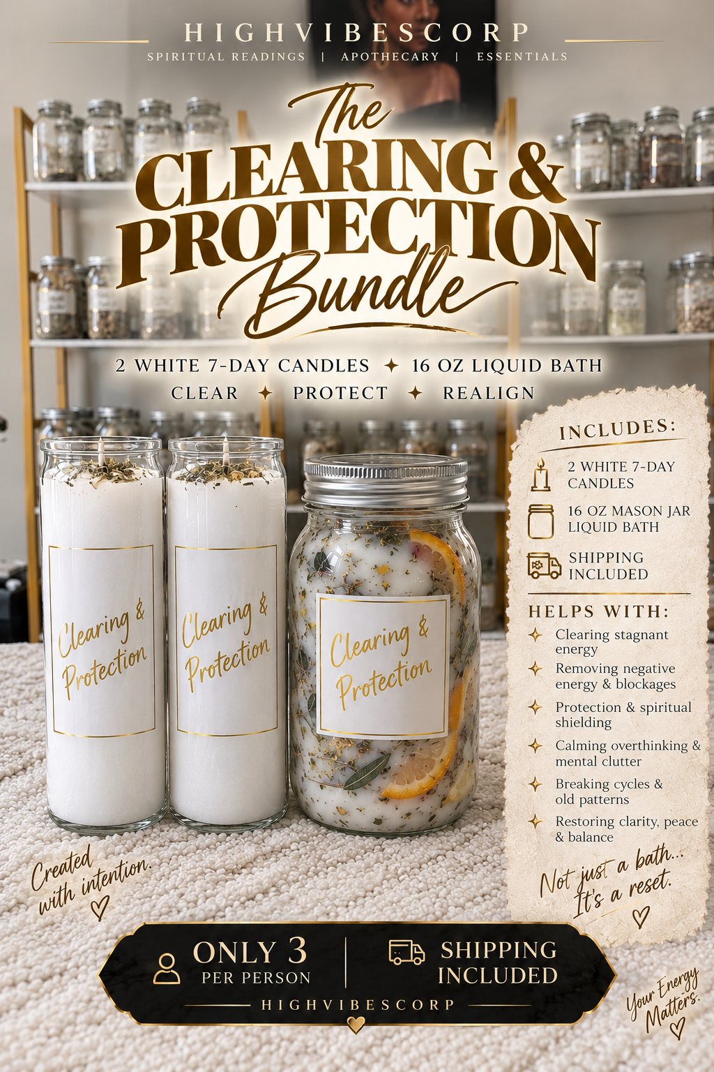 A .The Clearing & Protection Bundle- Clear. Protect. Realign.-24 HRS ONLY