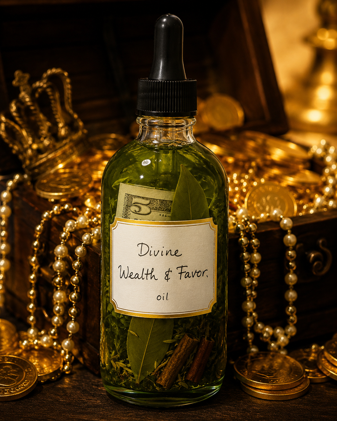 Divine wealth & Favor Oil