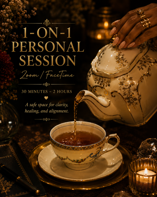 A. 1-on-1 Personal session Zoom/FT (30mins- 2hrs)