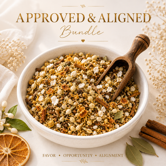B.Approved & Aligned Bundle- Approved in the physical. Aligned in the spiritual.