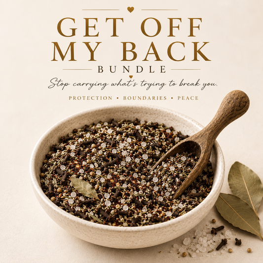 B. Get Off My Back Bundle- Stop carrying what’s trying to break you.