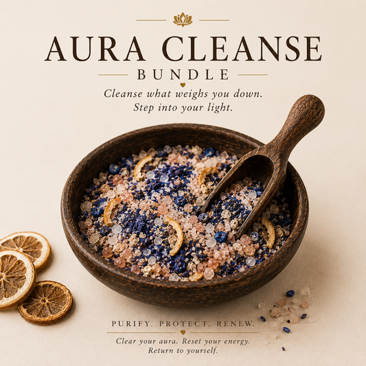 Aura Cleanse Bundle-
Some energy was never yours to carry.