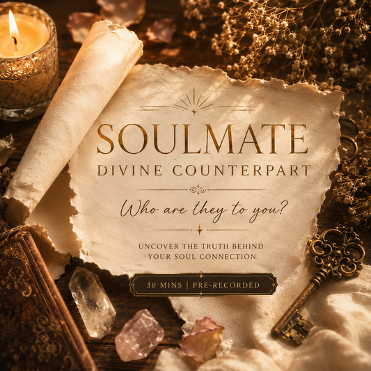 A. Soulmate/Divine Counterpart-(30Mins Pre-recorded)