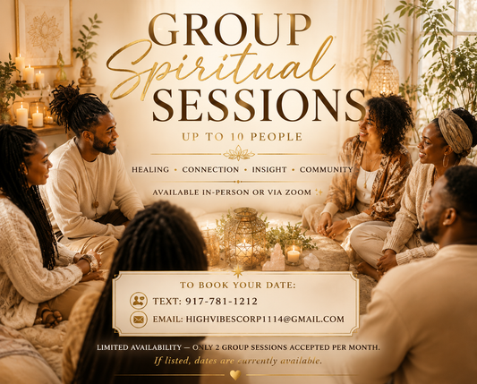 Parties, Retreats & Group Session (In-Person/Zoom)